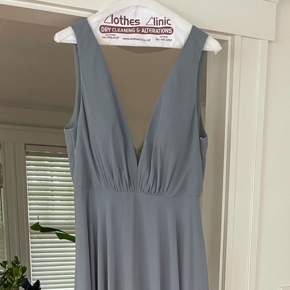 Jenny Yoo Ryan Dress, Size 10, color: Mayan Blue - Picture 5 of 10